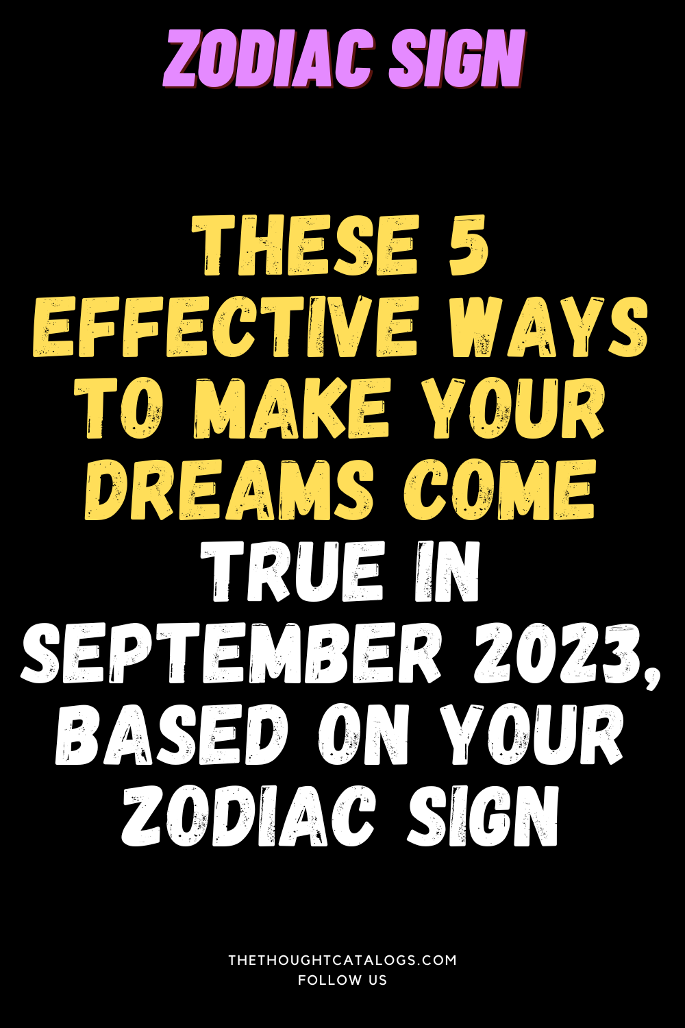 Dreams Come True In September 2023, Based On Your Zodiac