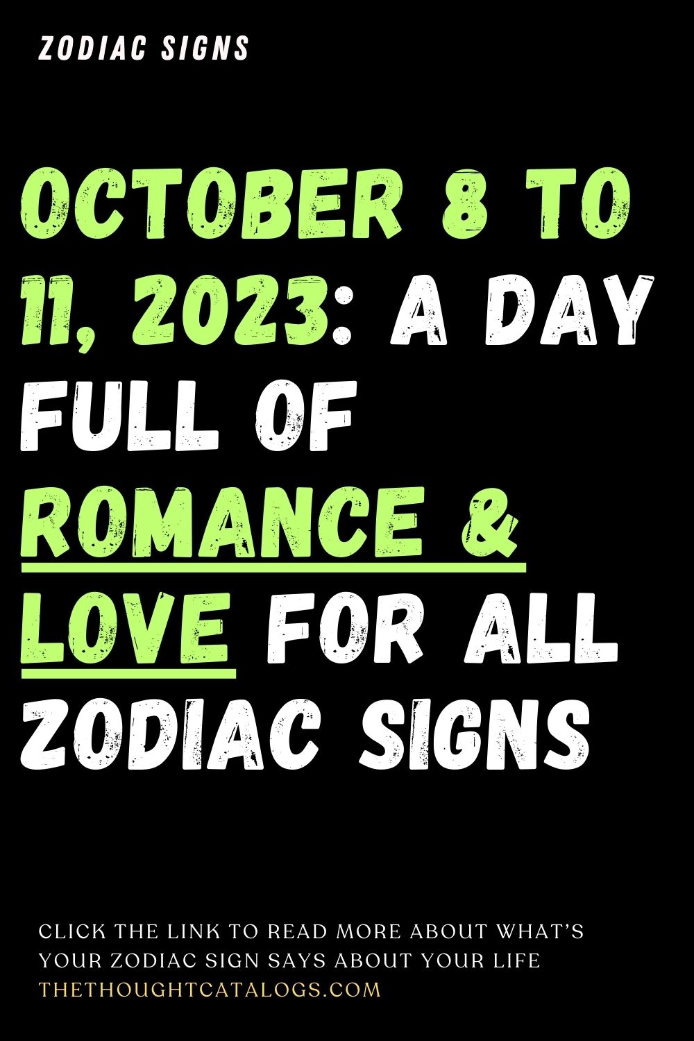 October Romance & Love Zodiac Signs