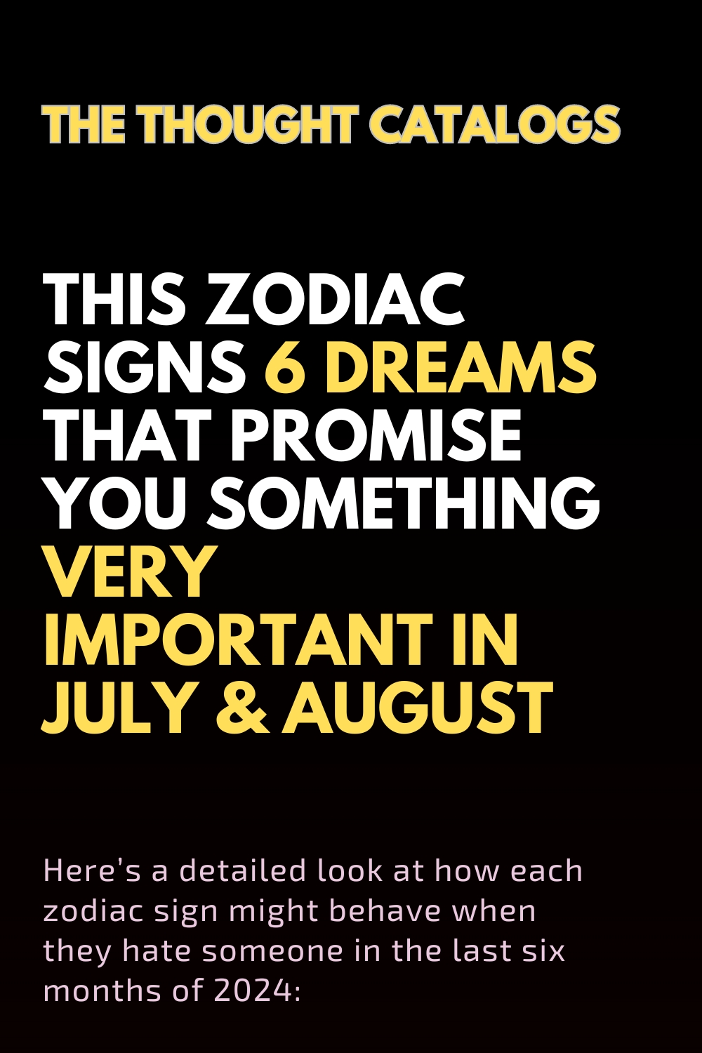 This Zodiac Signs 6 Dreams That Promise You Something Very Important In July & August