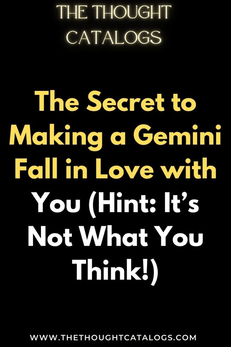 The Secret to Making a Gemini Fall in Love with You (Hint It’s Not