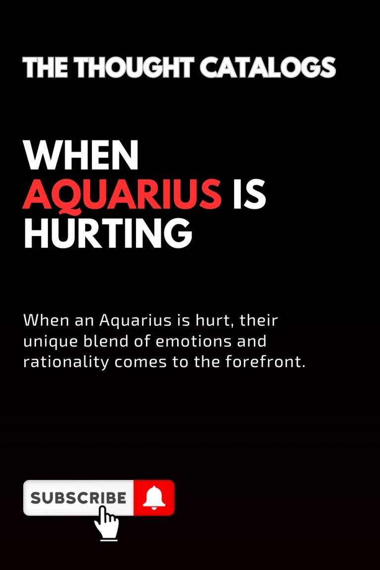 When Aquarius Is Hurting The Thought Catalogs