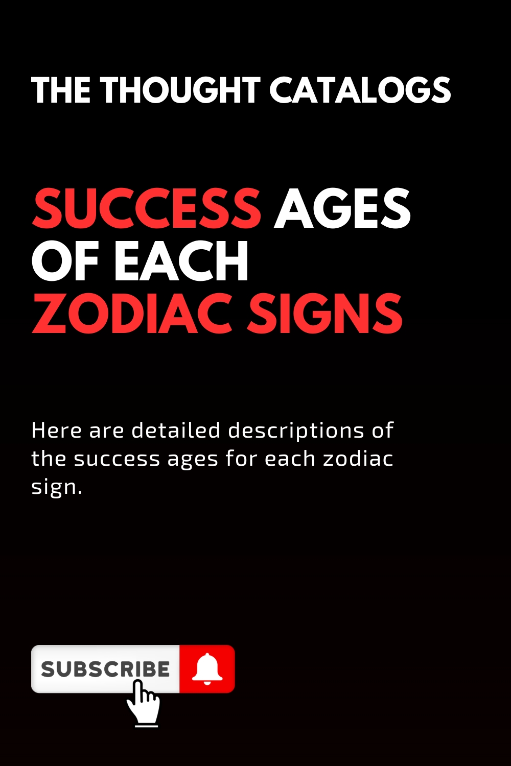 Success Ages Of Each Zodiac Signs