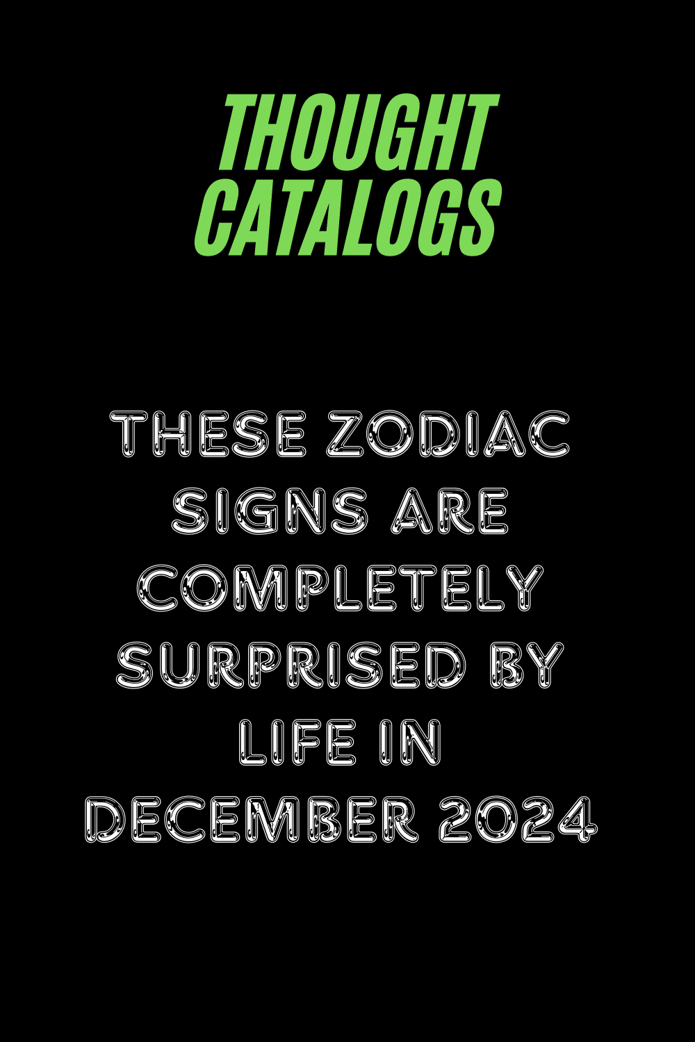 These zodiac signs are completely surprised by life in December 2024