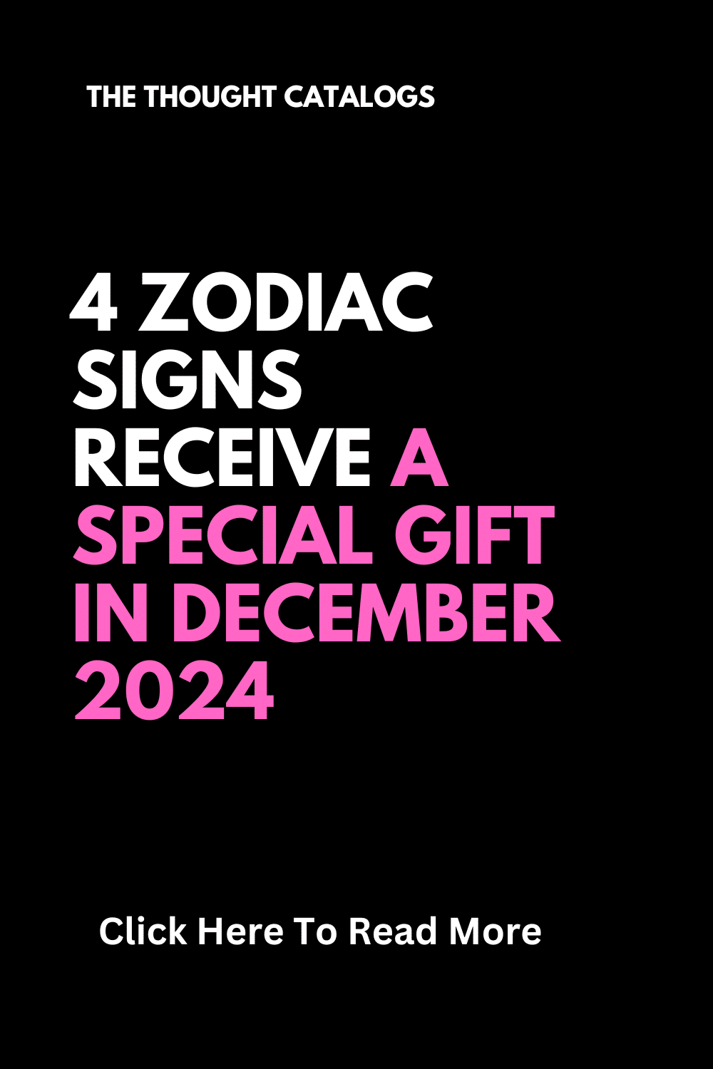 4 Zodiac Signs Receive A Special Gift In December 2024