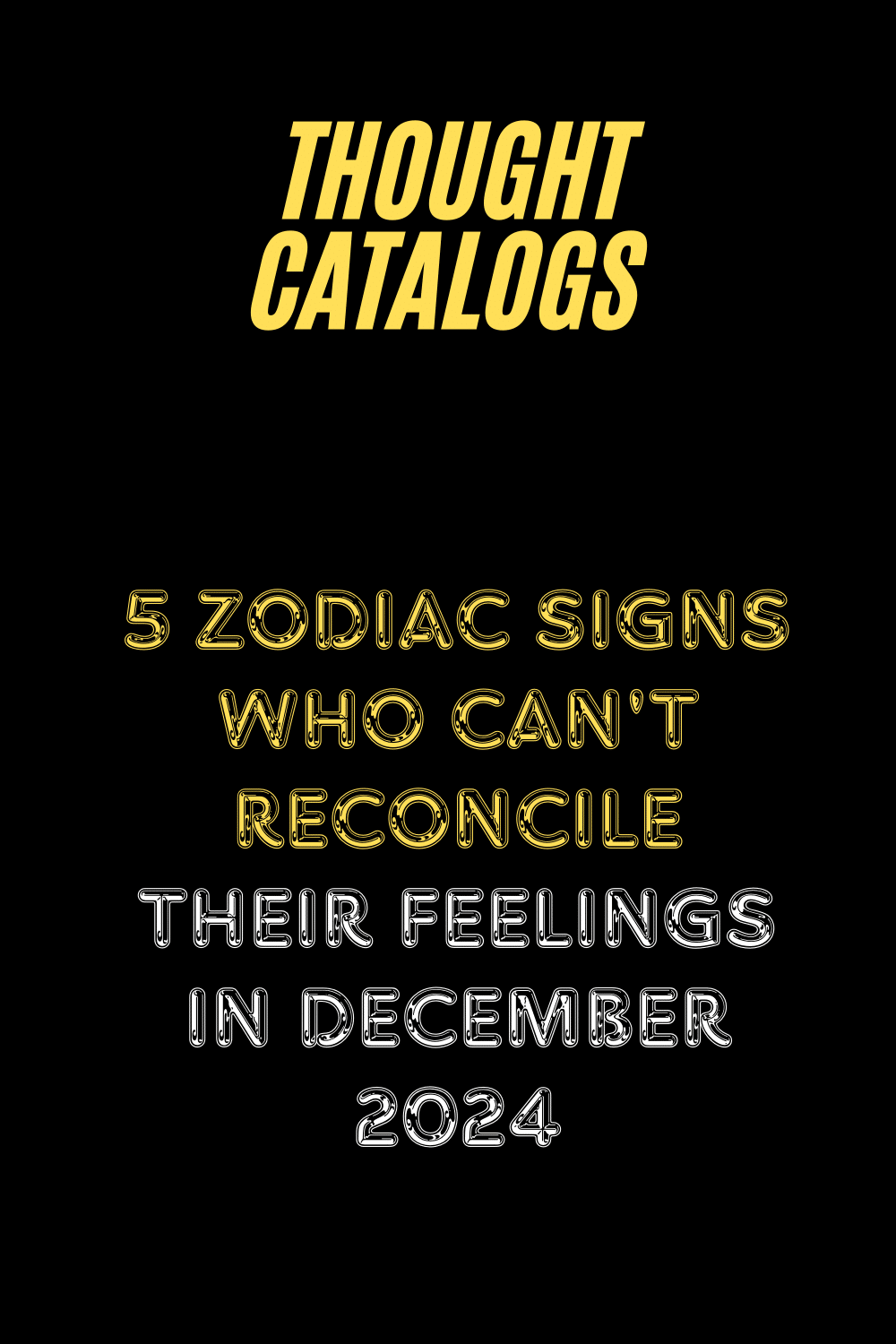 5 Zodiac Signs Who Can't Reconcile Their Feelings In December 2024