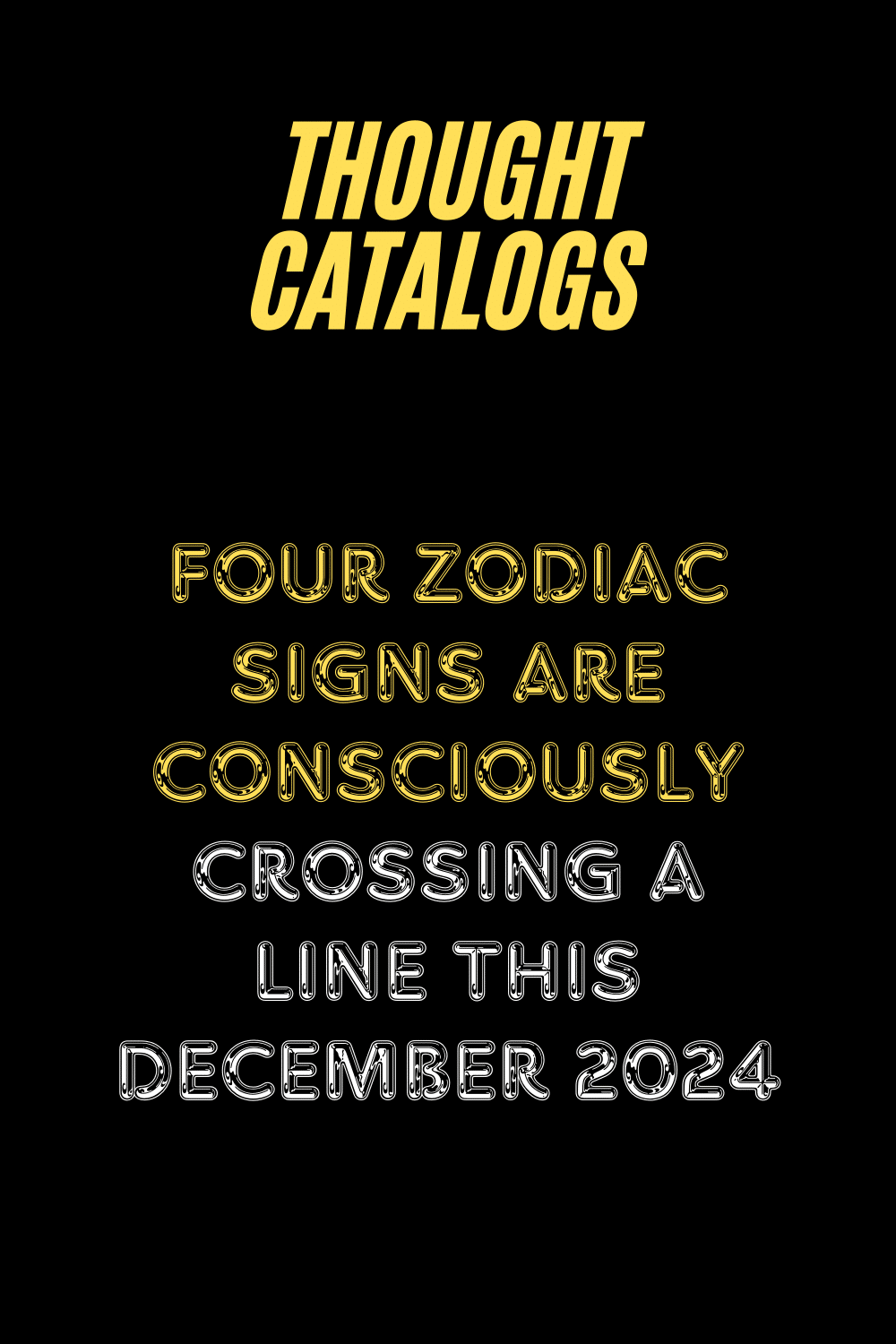 Four Zodiac Signs Are Consciously Crossing A Line This December 2024