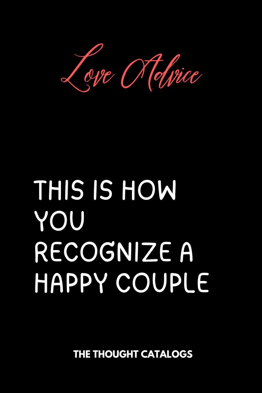 This Is How You Recognize A Happy Couple