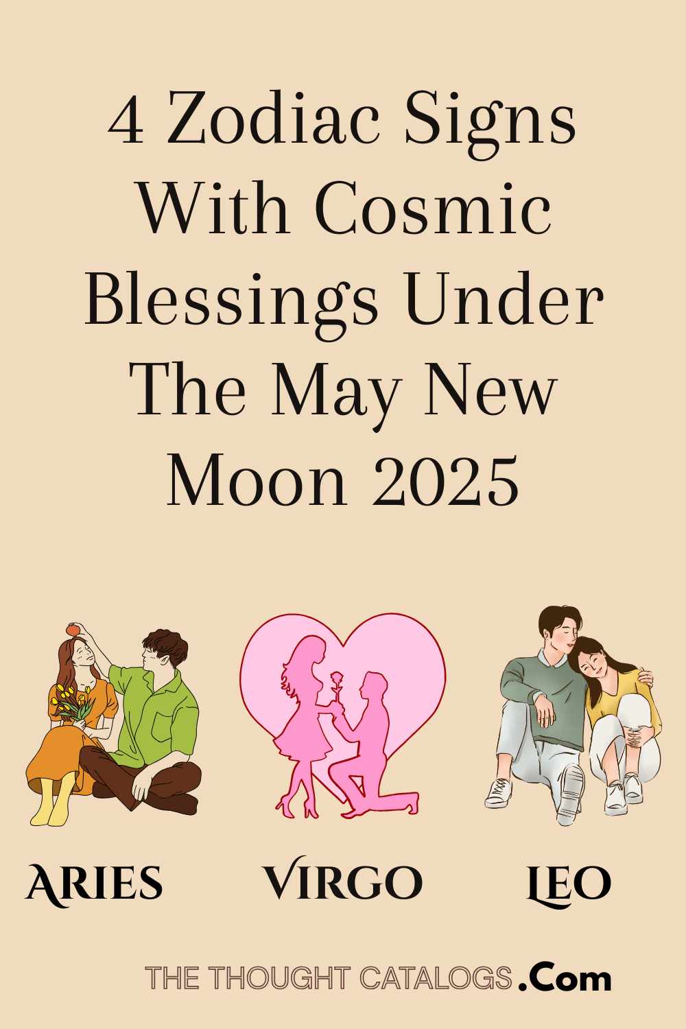 4 Zodiac Signs With Cosmic Blessings Under The May New Moon 2025