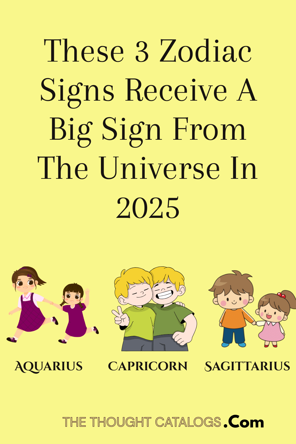 These 3 Zodiac Signs Receive A Big Sign From The Universe In 2025