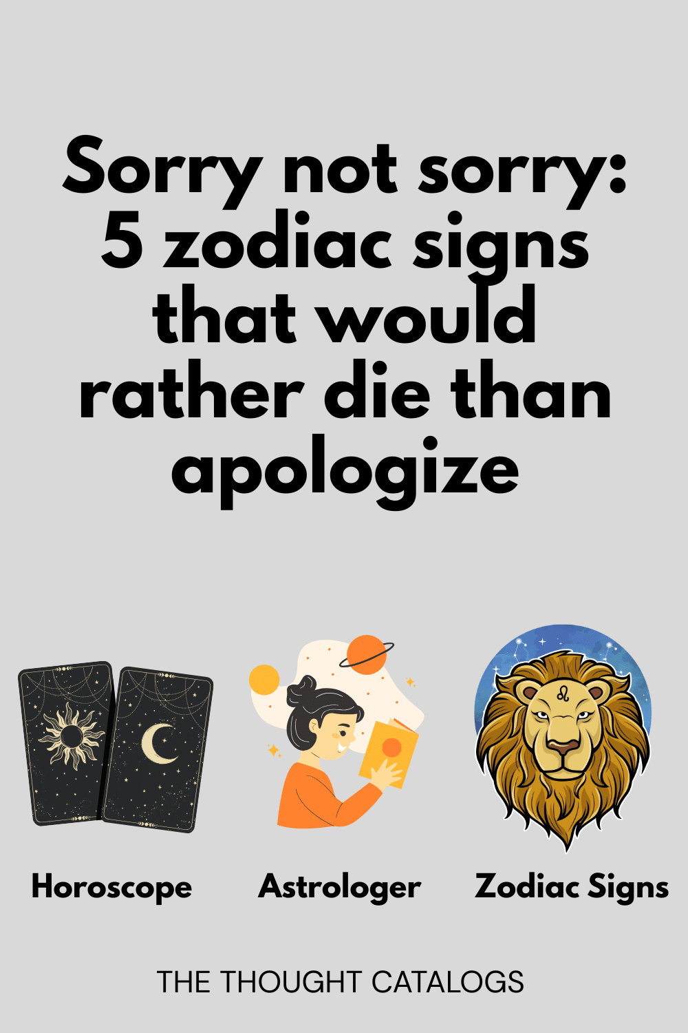 Sorry not sorry: 5 zodiac signs that would rather die than apologize