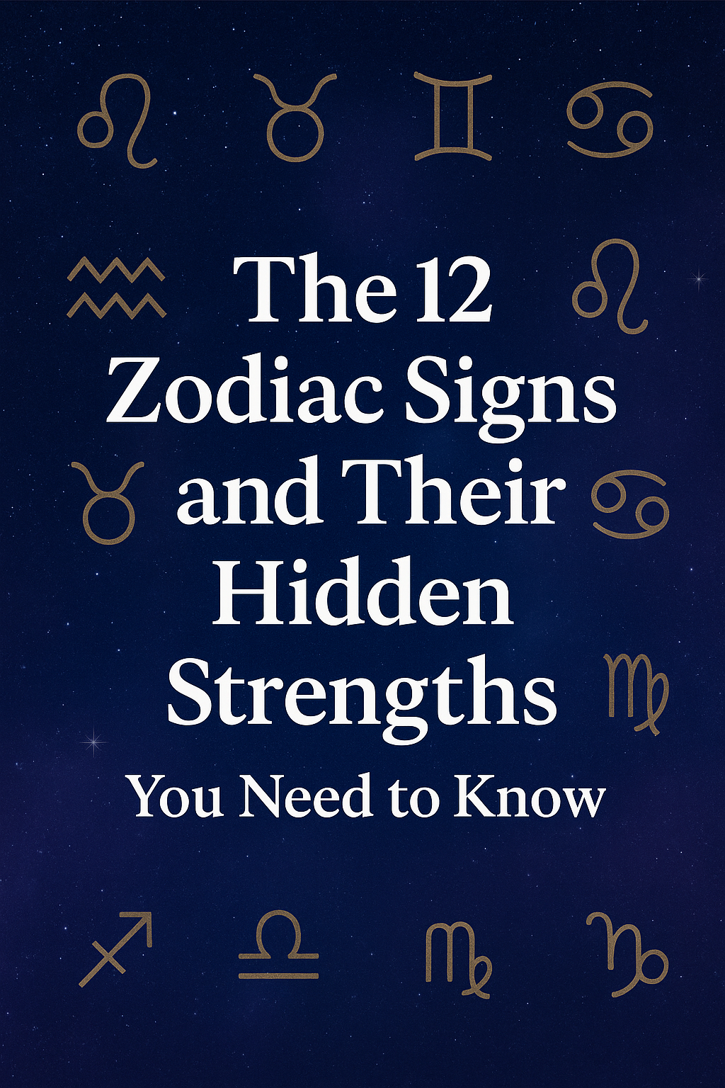The 12 Zodiac Signs and Their Hidden Strengths You Need to Know