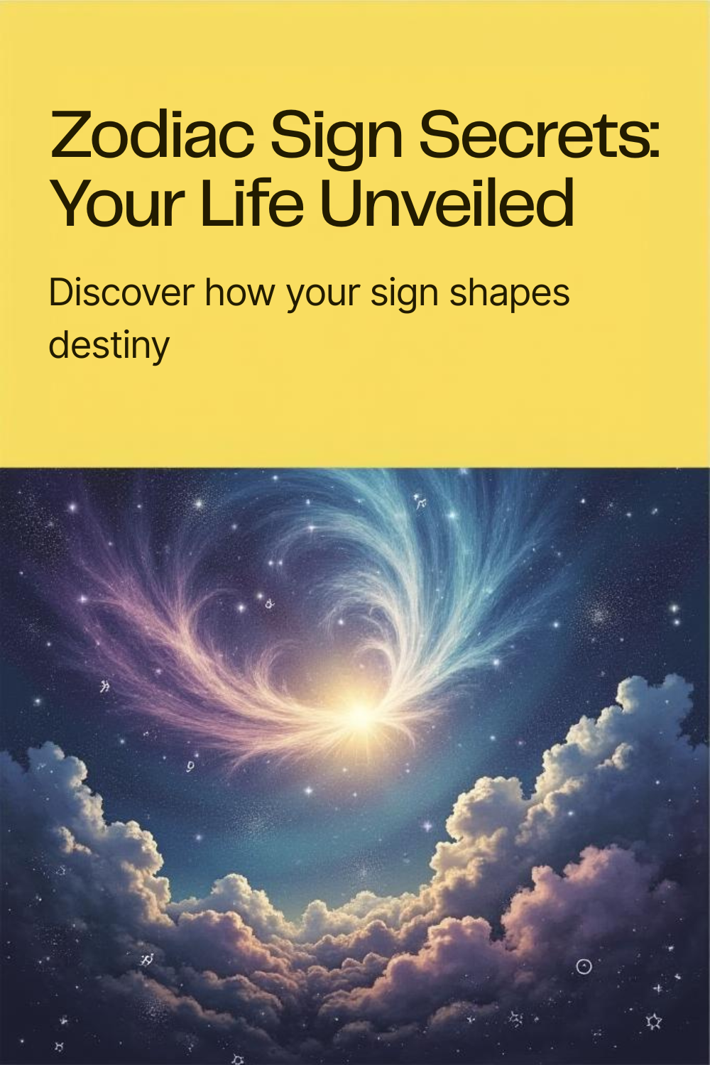 Zodiac Sign Secrets How Your Sign Shapes Your Life and Future